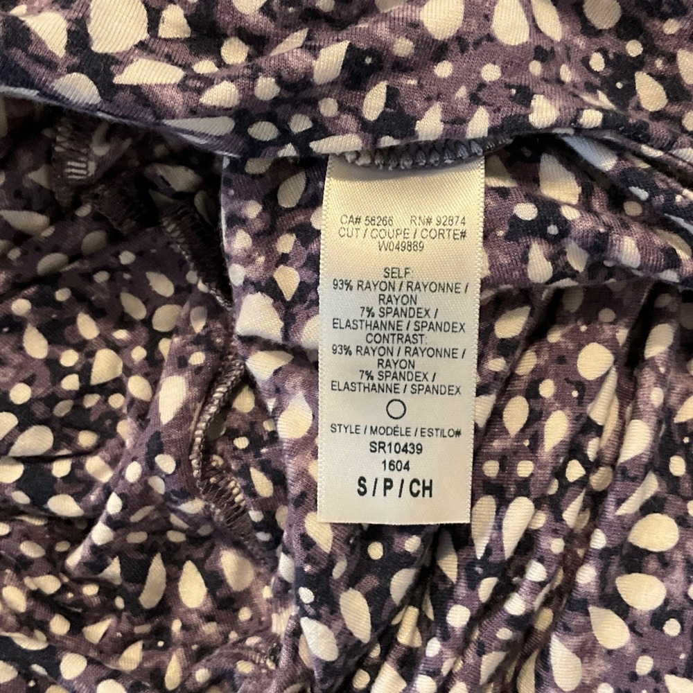 Splendid Purple Floral Racerback Popover Romper Shorts Size S/P - Picture 6 of 7